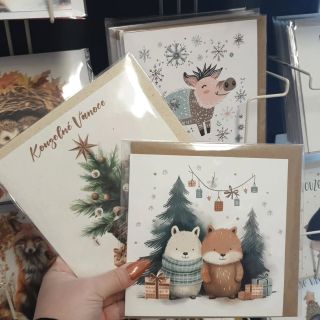 Vánoční přáníčka Máme jich spoustu a další už tiskneme. 😉