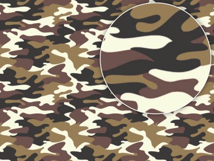 balicí papír maskáč