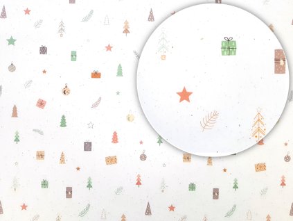 balici papir vanocni boho scandi style