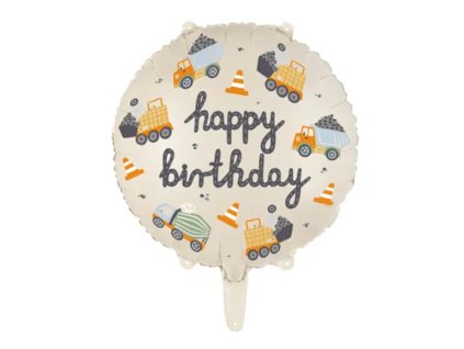balonek happy birthday detsky bagr foliovy produkt