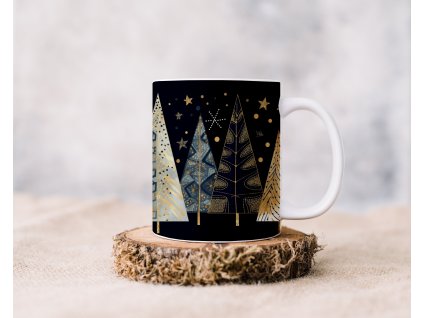 Hrnek - Zimní stromky
