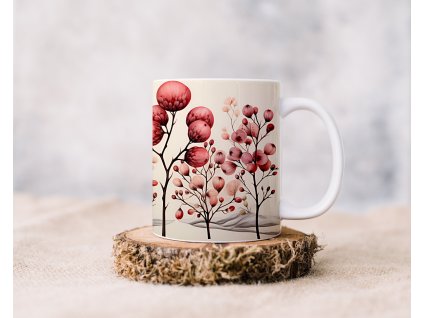 Hrnek - Zimní větvičky