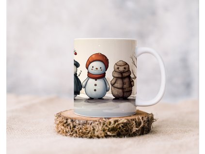 Hrnek - Sněhuláci