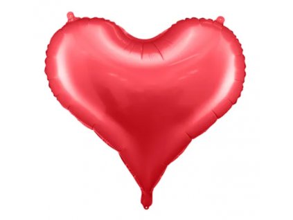 balonek foliovy srdce cervene 75cm