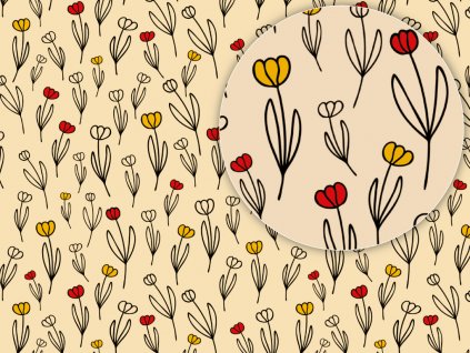 balici papir tulipany