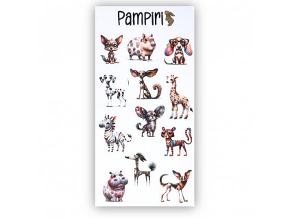 samolepky se zvířátky