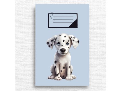 školní sešit dalmatin