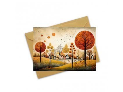 přání podzimní narozeniny a6