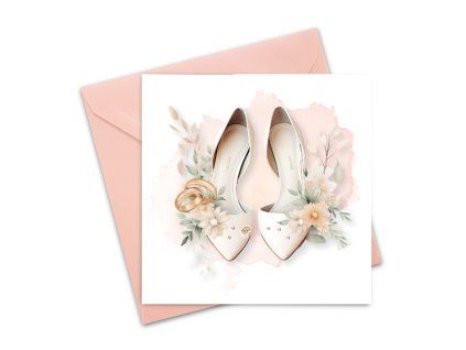 přání svatební boty nevěsty