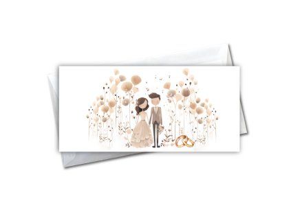 dl svatební přání na peníze pár