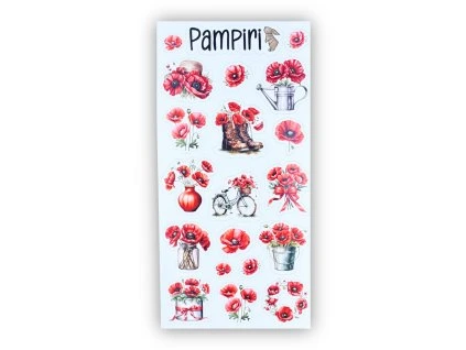 samolepky vlčí máky