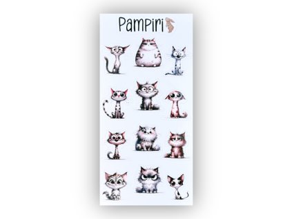 samolepky s kočičkami