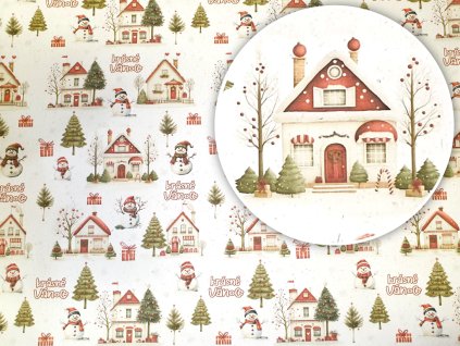 vanocni balici papir domecky krasne vanoce