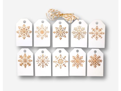 vanocni jmenovky visaci na darky