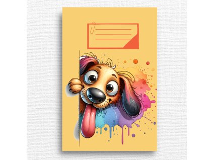 Školní sešit - pejsek