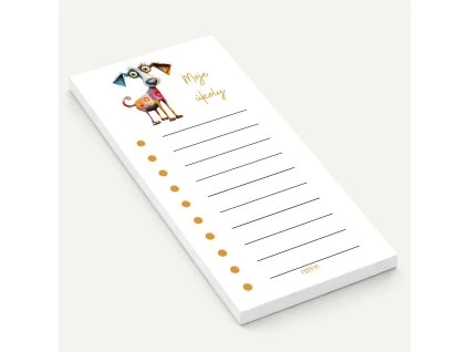 to-do list na úkoly pes