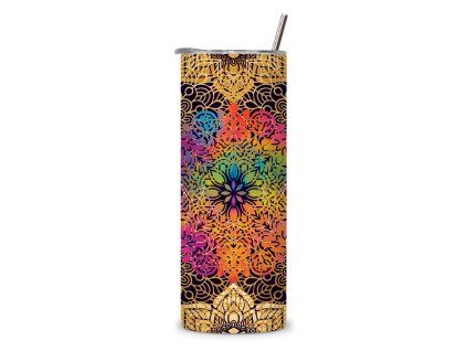 termolahev s potiskem mandala