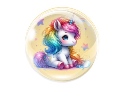 magnet na lednici unicorn