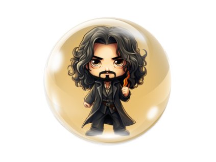 magnet na lednici sirius black
