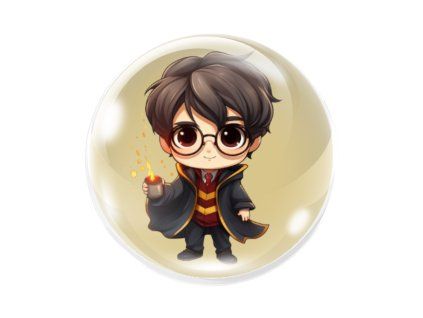 magnet na lednici herry potter