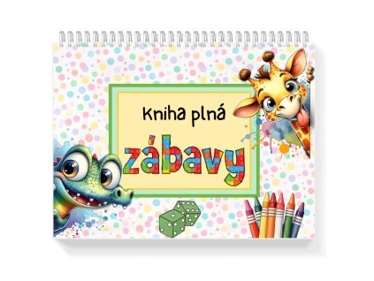 kniha plná her pro děti