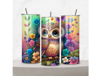 termoska na pití se sovickou