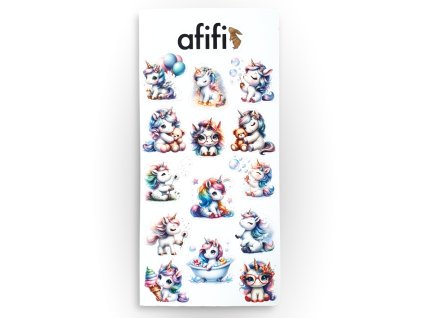 samolepky s jednorožcem 3