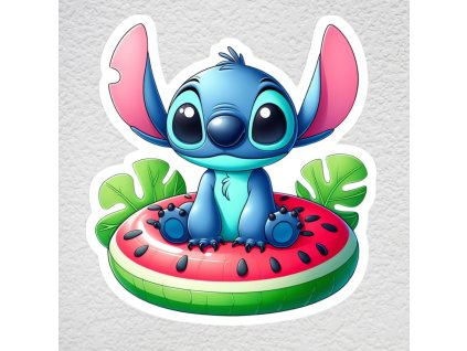 samolepka na zeď stitch meloun