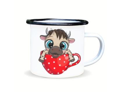 plecháček s kravičkou zepředu