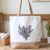 nákupní taška levandule svazek