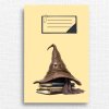 školní sešit moudrý klobouk harry potter
