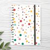 kroužkový sešit A5 linkovaný s puntíky