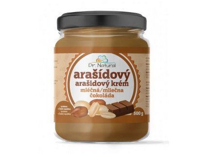 Dr.Natural arasidovy krem mlecna cokolada 500g