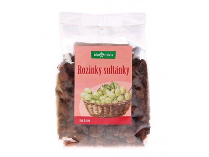 Bionebio rozinky sultanky 400g