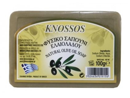 Mýdlo olivové Zelené, Knossos