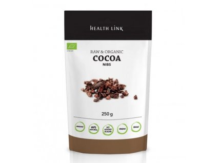 health link kakaove boby Criollo drcene 250g