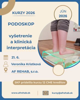 📣 POZVÁNKA NA KURZ PODOSKOPU 👣 Chceš lepšie porozumieť chodidlu, držaniu tela a súvislostiam pohybového aparátu? Pridaj sa...