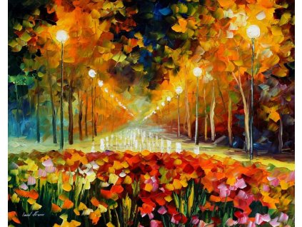 ALLEY OF ROSES - ALEJ RŮŽÍ - replika Leonida Afremova
