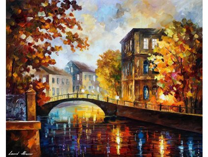 THE RIVER OF MEMORIES - Řeka vzpomínek - reprodukce Leonida Afremova