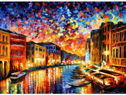 VENICE GRAND CANAL - reprodukce Leonida Afremova
