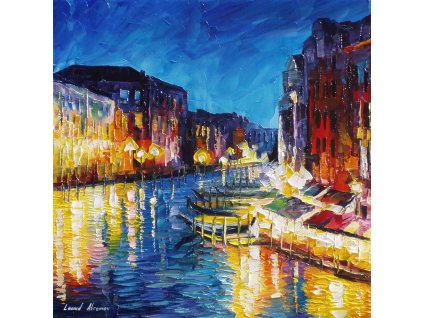 VENICE IN COLOR - Barevné Benátky - reprodukce Leonida Afremova