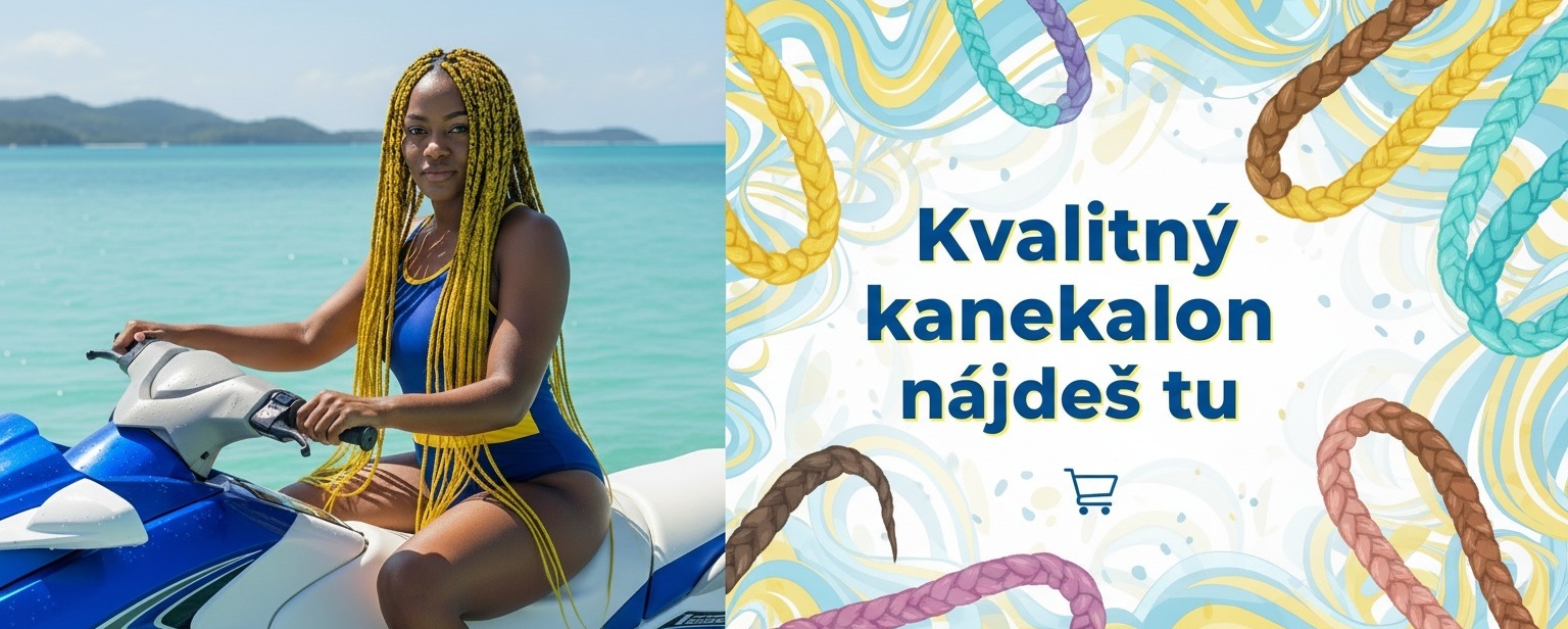 Super kvalitný kanekalon pre Vás na tvorbu moderných afro-štýlov