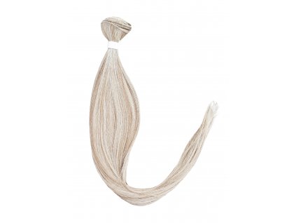 Rovné vlasy #30/613 hnedá-svetlá blond melír 70cm na našívanie
