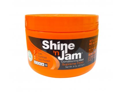 Shine n Jam Silk Supreme hold 8oz oranzovy predok