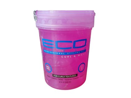 EcoStyle fixačný gel Curl & Waves s prírodnými olejmi 946ml 32oz