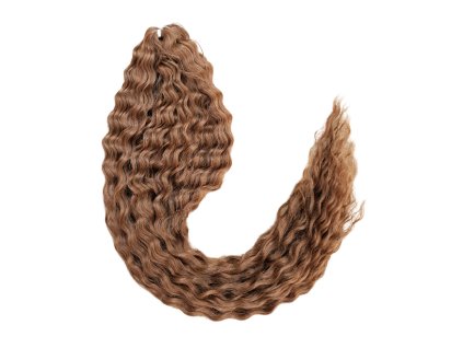 Ariel brčky #12 hnedé 75cm Crochet Braids kučery