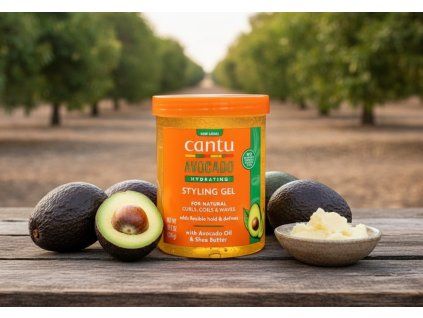 Styling gel avocado out