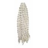 Ariel brčky 56D Biela Blond 75cm Crochet Braids kučery