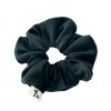 Gumička Scrunchie zamatová Classic tmavozelená