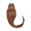 Rovné vlasy Chestnut gaštanovo hnedá 70cm na našívanie